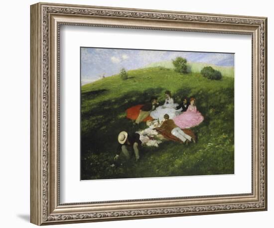 The Picnic, 1873-Paul von Szinyei-Merse-Framed Giclee Print