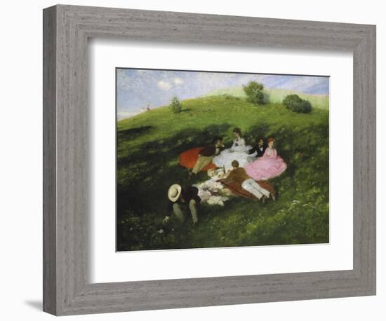 The Picnic, 1873-Paul von Szinyei-Merse-Framed Giclee Print