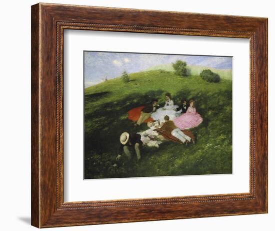 The Picnic, 1873-Paul von Szinyei-Merse-Framed Giclee Print