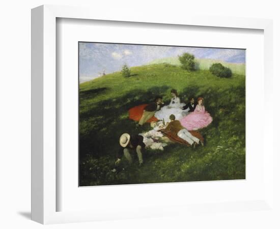 The Picnic, 1873-Paul von Szinyei-Merse-Framed Giclee Print