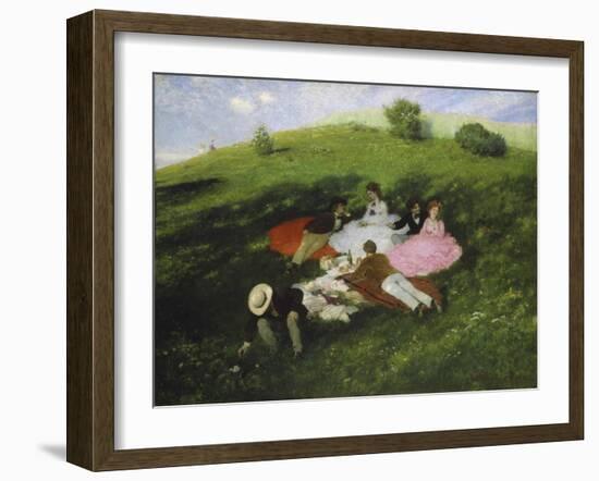 The Picnic, 1873-Paul von Szinyei-Merse-Framed Giclee Print