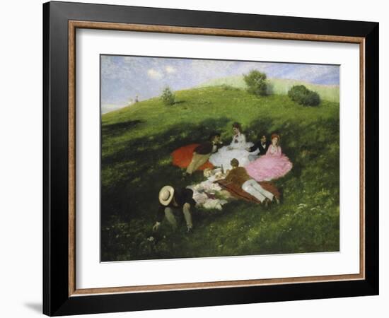 The Picnic, 1873-Paul von Szinyei-Merse-Framed Giclee Print