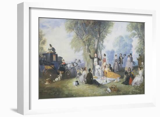 The Picnic-Henry Andrews-Framed Giclee Print