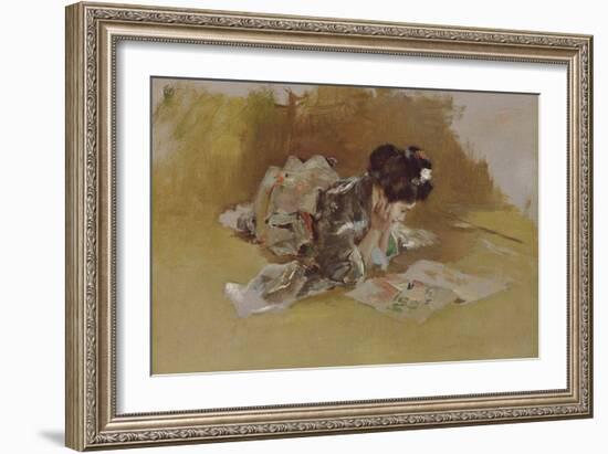 The Picture Book-Robert Frederick Blum-Framed Giclee Print