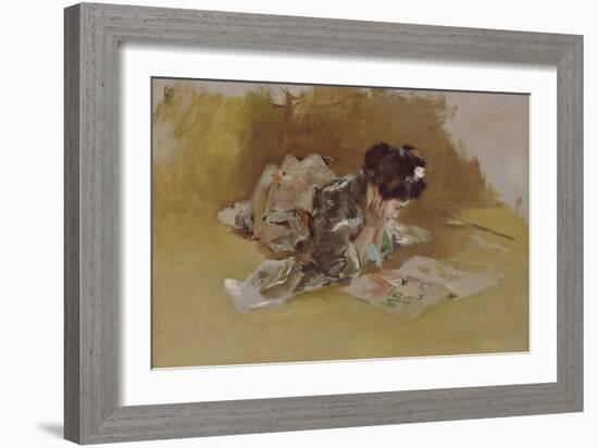The Picture Book-Robert Frederick Blum-Framed Giclee Print