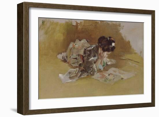 The Picture Book-Robert Frederick Blum-Framed Giclee Print