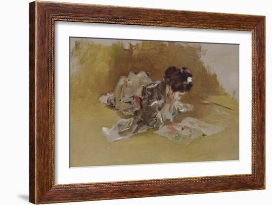 The Picture Book-Robert Frederick Blum-Framed Giclee Print