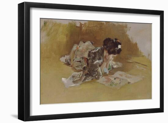 The Picture Book-Robert Frederick Blum-Framed Giclee Print