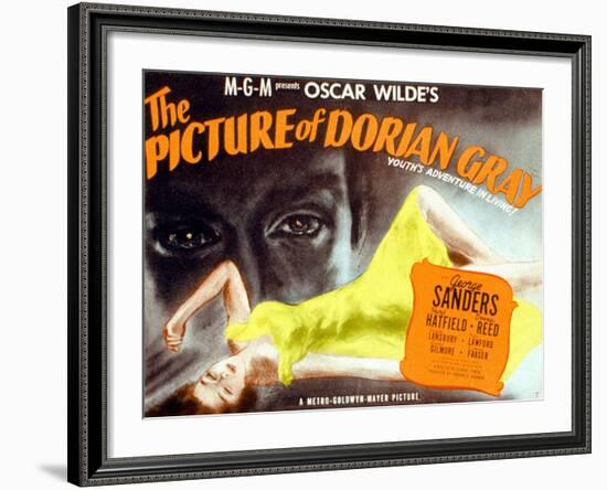 The Picture of Dorian Gray, 1945-null-Framed Photo