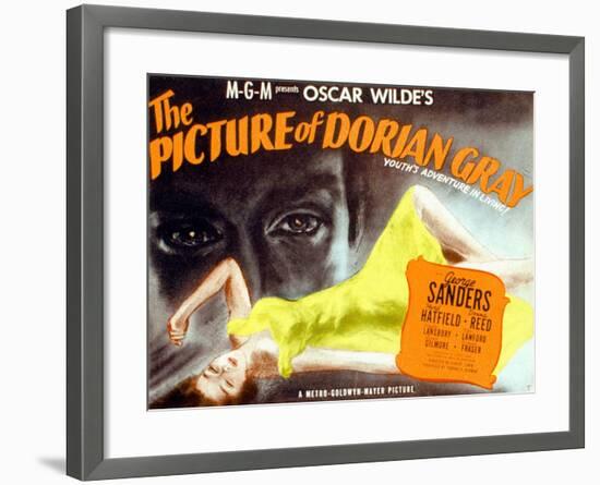 The Picture of Dorian Gray, 1945-null-Framed Photo