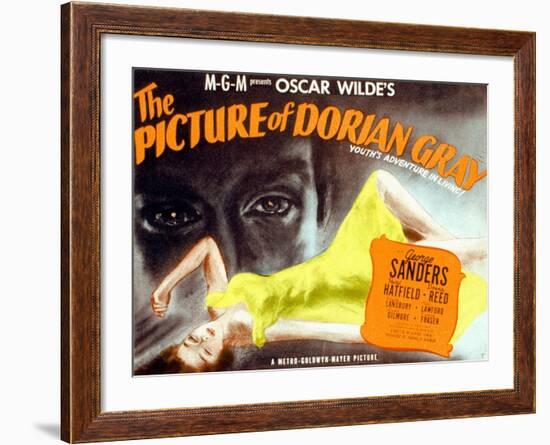 The Picture of Dorian Gray, 1945-null-Framed Photo