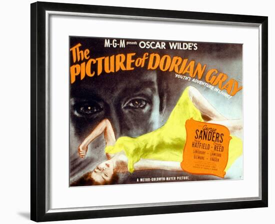The Picture of Dorian Gray, 1945-null-Framed Photo