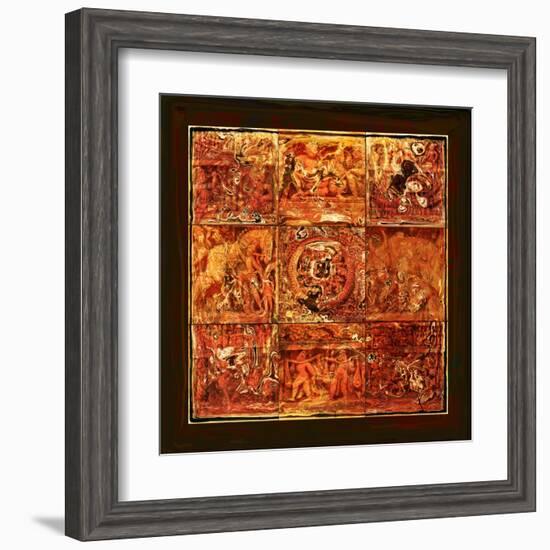 The Pieces of Heritage-Rabi Khan-Framed Art Print