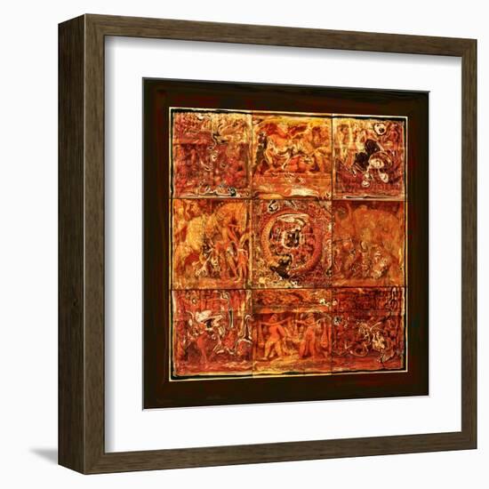 The Pieces of Heritage-Rabi Khan-Framed Art Print