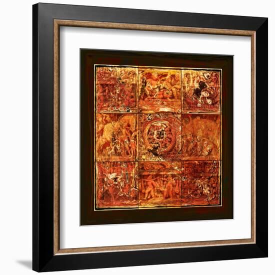 The Pieces of Heritage-Rabi Khan-Framed Art Print