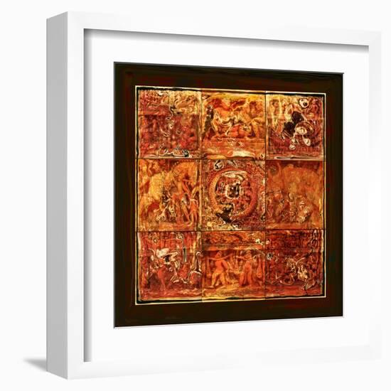 The Pieces of Heritage-Rabi Khan-Framed Art Print