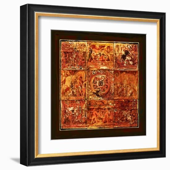 The Pieces of Heritage-Rabi Khan-Framed Art Print