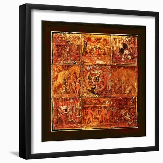 The Pieces of Heritage-Rabi Khan-Framed Art Print