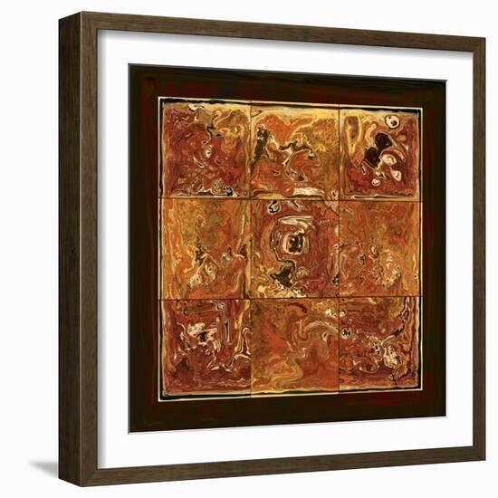 The Pieces-Rabi Khan-Framed Art Print