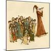 The Pied Piper of Hamelin-Kate Greenaway-Mounted Giclee Print