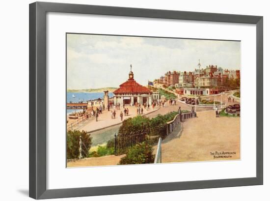 The Pier Approach, Bournemouth-Alfred Robert Quinton-Framed Giclee Print