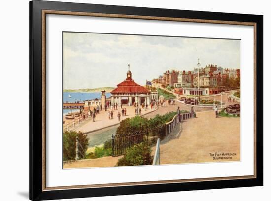 The Pier Approach, Bournemouth-Alfred Robert Quinton-Framed Giclee Print