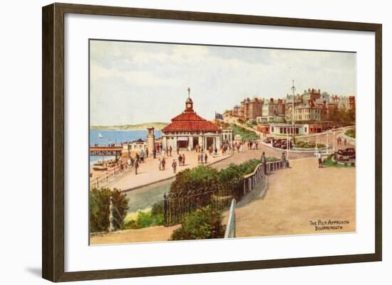 The Pier Approach, Bournemouth-Alfred Robert Quinton-Framed Giclee Print