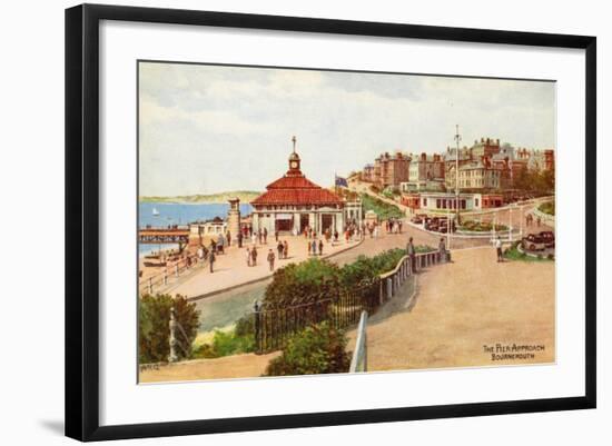 The Pier Approach, Bournemouth-Alfred Robert Quinton-Framed Giclee Print