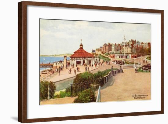 The Pier Approach, Bournemouth-Alfred Robert Quinton-Framed Giclee Print