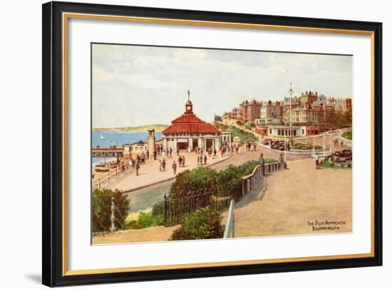 The Pier Approach, Bournemouth-Alfred Robert Quinton-Framed Giclee Print