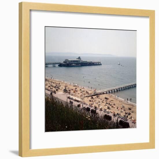 The Pier at Bournemouth 1971-Library-Framed Photographic Print