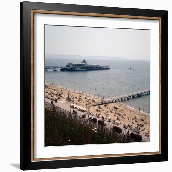 The Pier at Bournemouth 1971-Library-Framed Photographic Print