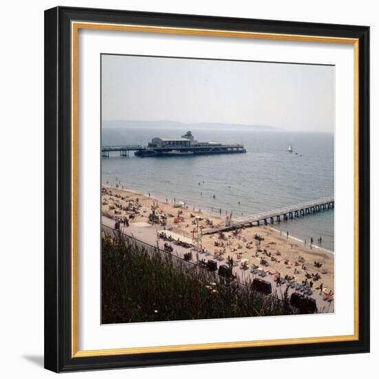 The Pier at Bournemouth 1971-Library-Framed Photographic Print