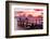 The Pier at Sunset Lovers-Philippe Hugonnard-Framed Photographic Print