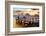 The Pier at Sunset Lovers-Philippe Hugonnard-Framed Photographic Print