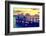 The Pier at Sunset Lovers-Philippe Hugonnard-Framed Photographic Print