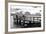 The Pier at Sunset Lovers-Philippe Hugonnard-Framed Photographic Print