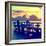 The Pier at Sunset Lovers-Philippe Hugonnard-Framed Photographic Print