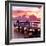 The Pier at Sunset Lovers-Philippe Hugonnard-Framed Photographic Print