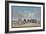 The Pier at Trouville, 1864 (Oil on Canvas)-Eugene Louis Boudin-Framed Giclee Print