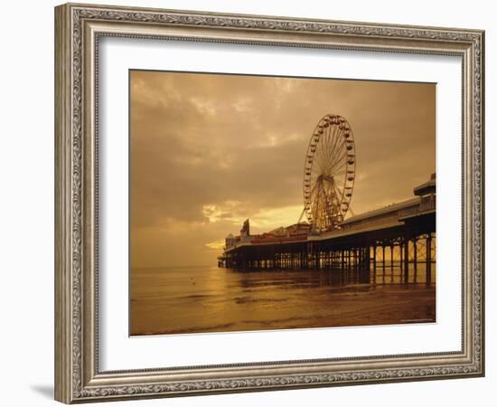 The Pier, Blackpool, Lancashire, England, UK, Europe-Charles Bowman-Framed Photographic Print