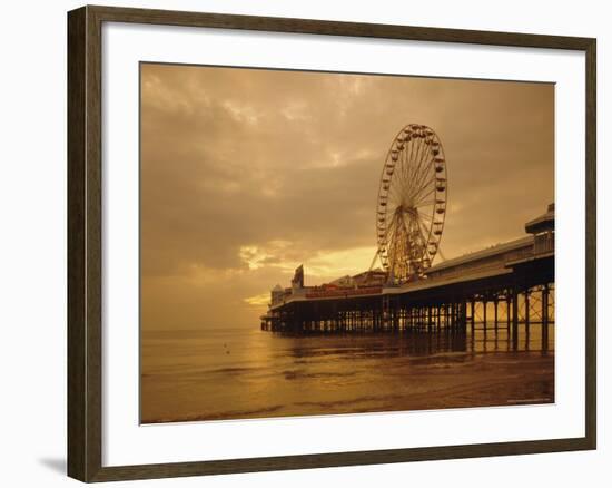 The Pier, Blackpool, Lancashire, England, UK, Europe-Charles Bowman-Framed Photographic Print