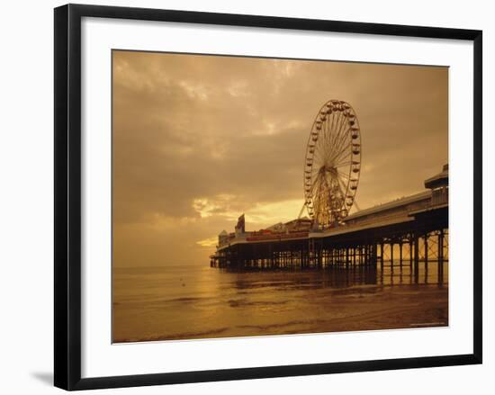 The Pier, Blackpool, Lancashire, England, UK, Europe-Charles Bowman-Framed Photographic Print