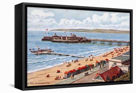 The Pier, Bournemouth-Alfred Robert Quinton-Framed Premier Image Canvas