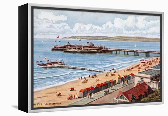 The Pier, Bournemouth-Alfred Robert Quinton-Framed Premier Image Canvas