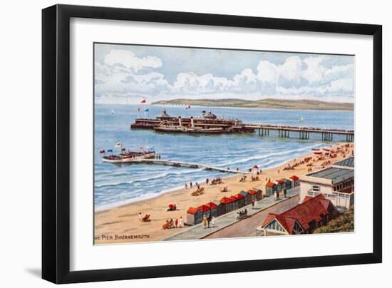 The Pier, Bournemouth-Alfred Robert Quinton-Framed Giclee Print