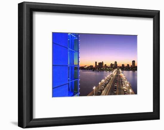 The Pier in St. Petersburg Skyline, Tampa, Florida, United States of America, North America-Richard Cummins-Framed Photographic Print