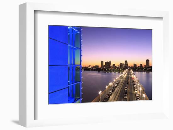 The Pier in St. Petersburg Skyline, Tampa, Florida, United States of America, North America-Richard Cummins-Framed Photographic Print