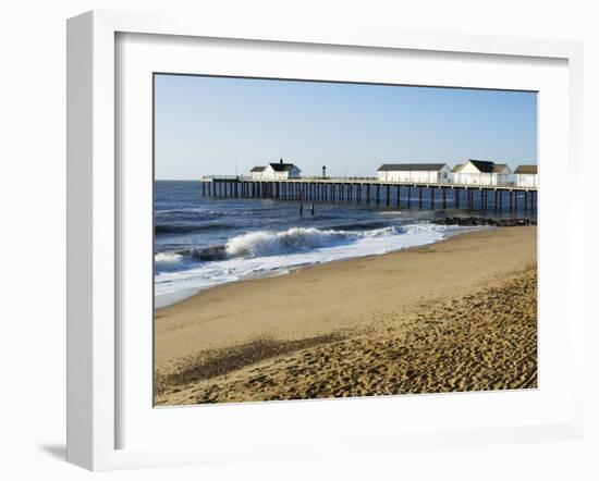 The Pier, Southwold, Suffolk, England, United Kingdom-Amanda Hall-Framed Photographic Print