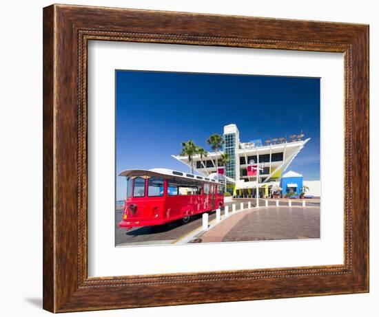 The Pier, St. Petersburg, Florida-George Oze-Framed Photographic Print